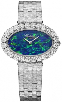 Buy this new Chopard L'Heure Du Diamant Oval 10A376-1001 ladies watch for the discount price of £71,825.00. UK Retailer.