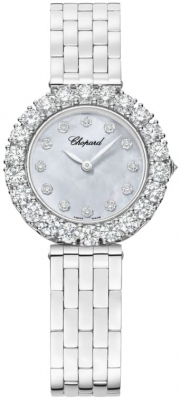 Buy this new Chopard L'Heure Du Diamant Round 10A378-1601 ladies watch for the discount price of £54,315.00. UK Retailer.