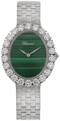 Buy this new Chopard L'Heure Du Diamant Round 10A384-1111 ladies watch for the discount price of £57,680.00. UK Retailer.