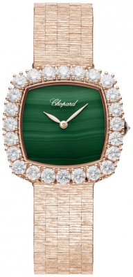 Buy this new Chopard L'Heure Du Diamant Cushion 10A386-5111 ladies watch for the discount price of £56,695.00. UK Retailer.