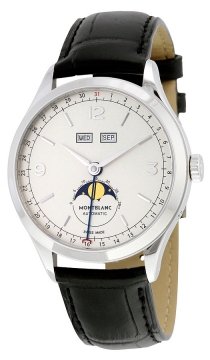 Buy this new Montblanc Heritage Chronometrie Complete Calendar 112538 mens watch for the discount price of £3,400.00. UK Retailer.