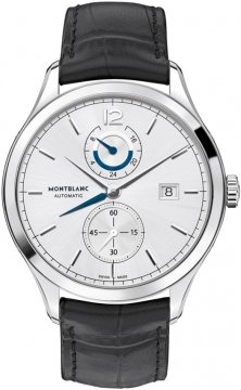 Buy this new Montblanc Heritage Chronometrie Dual Time 112540 mens watch for the discount price of £3,272.00. UK Retailer.