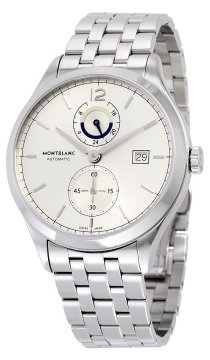 Buy this new Montblanc Heritage Chronometrie Dual Time 112648 mens watch for the discount price of £3,485.00. UK Retailer.