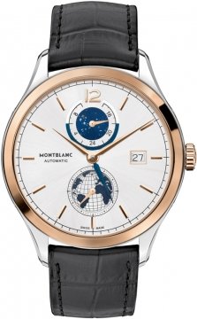 Buy this new Montblanc Heritage Chronometrie Dual Time 113780 mens watch for the discount price of £4,505.00. UK Retailer.