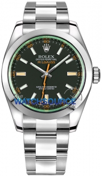 Buy this new Rolex Milgauss 40mm 116400gv Black mens watch for the discount price of £13,500.00. UK Retailer.