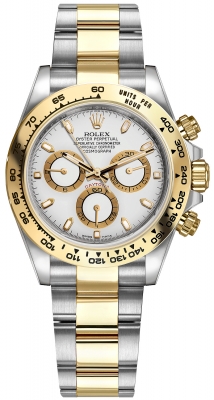 Buy this new Rolex Cosmograph Daytona Steel and Gold 116503 White Index Oyster mens watch for the discount price of £26,000.00. UK Retailer.