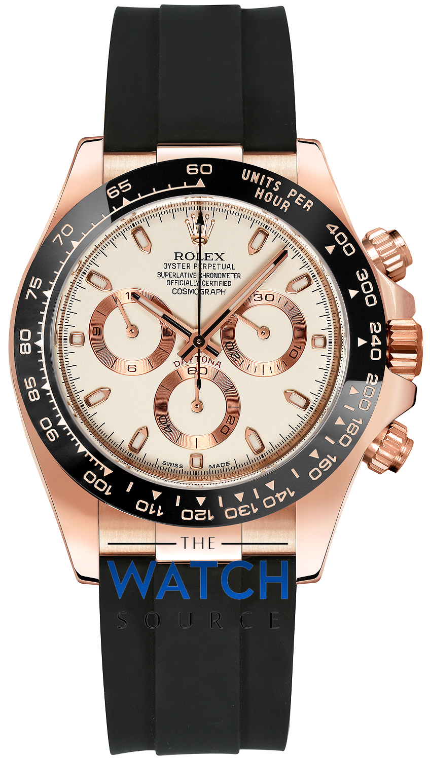 Buy this new Rolex Cosmograph Daytona Everose Gold 116515LN Ivory