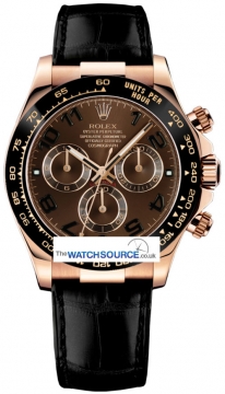Buy this new Rolex Cosmograph Daytona Everose Gold 116515LN Chocolate mens watch for the discount price of £30,500.00. UK Retailer.