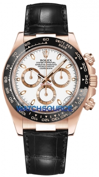 Buy this new Rolex Cosmograph Daytona Everose Gold 116515LN Ivory Index mens watch for the discount price of £33,500.00. UK Retailer.
