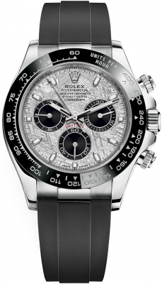 Buy this new Rolex Cosmograph Daytona White Gold 116519LN Meteorite Black Oysterflex mens watch for the discount price of - Please Call for Price. UK Retailer.