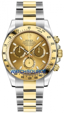 Buy this new Rolex Cosmograph Daytona Steel and Gold 116523 Champagne Index mens watch for the discount price of £12,380.00. UK Retailer.