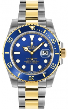 Buy this new Rolex Oyster Perpetual Submariner Date 116613LB mens watch for the discount price of £13,500.00. UK Retailer.