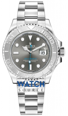 Buy this new Rolex Yacht-Master 40mm 116622 Dark Rhodium mens watch for the discount price of £11,500.00. UK Retailer.