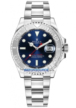 Buy this new Rolex Yacht-Master 40mm 116622 Blue mens watch for the discount price of £11,500.00. UK Retailer.