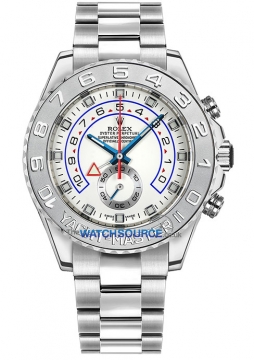 Buy this new Rolex Yacht-Master II 44mm 116689 White mens watch for the discount price of £35,420.00. UK Retailer.