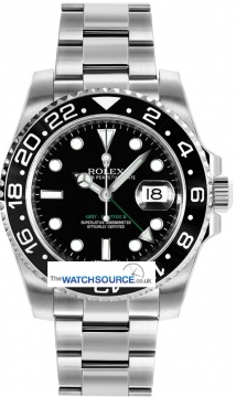 Buy this new Rolex GMT Master II 116710LN mens watch for the discount price of £9,188.00. UK Retailer.