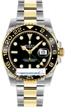 Buy this new Rolex GMT Master II 116713LN mens watch for the discount price of £10,500.00. UK Retailer.