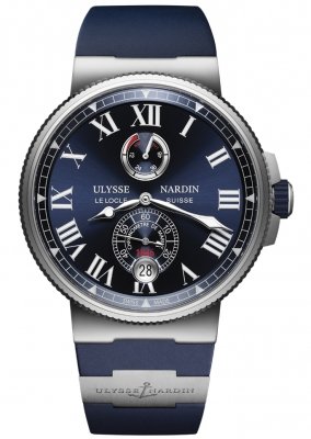 Buy this new Ulysse Nardin Marine Chronometer Manufacture 45mm 1183-122-3/43 mens watch for the discount price of £7,480.00. UK Retailer.