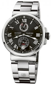 Buy this new Ulysse Nardin Marine Chronometer Manufacture 43mm 1183-126-7m/42 mens watch for the discount price of £8,190.00. UK Retailer.