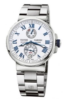 Buy this new Ulysse Nardin Marine Chronometer Manufacture 43mm 1183-126-7m/40 mens watch for the discount price of £8,190.00. UK Retailer.