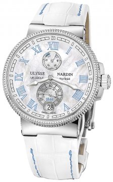 Buy this new Ulysse Nardin Marine Chronometer Manufacture 43mm 1183-126b/430 ladies watch for the discount price of £11,119.00. UK Retailer.