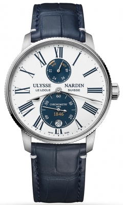 Buy this new Ulysse Nardin Marine Chronometer Torpilleur 42mm 1183-310LE-0A-175/1 mens watch for the discount price of £6,808.00. UK Retailer.