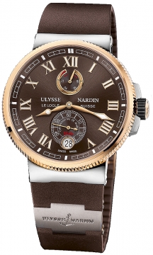 Buy this new Ulysse Nardin Marine Chronometer Manufacture 43mm 1185-126-3t/45 mens watch for the discount price of £11,010.00. UK Retailer.