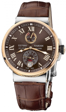 Buy this new Ulysse Nardin Marine Chronometer Manufacture 43mm 1185-126/45 mens watch for the discount price of £11,010.00. UK Retailer.
