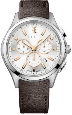 Buy this new Ebel Ebel Wave Chronograph 42mm 1216341 mens watch for the discount price of £1,185.00. UK Retailer.