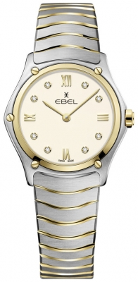 Buy this new Ebel Sport Classic Quartz 29mm 1216418 ladies watch for the discount price of £1,865.00. UK Retailer.