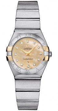 Buy this new Omega Constellation Brushed 24mm 123.20.24.60.57.002 ladies watch for the discount price of £2,745.00. UK Retailer.