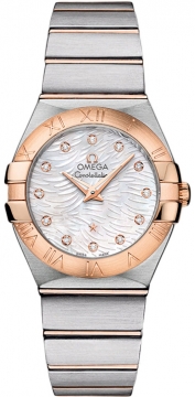 Buy this new Omega Constellation Brushed 27mm 123.20.27.60.55.007 ladies watch for the discount price of £3,933.00. UK Retailer.