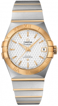 Buy this new Omega Constellation Co-Axial Automatic 38mm 123.20.38.21.02.009 mens watch for the discount price of £6,192.00. UK Retailer.