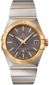 Buy this new Omega Constellation Co-Axial Automatic 38mm 123.20.38.21.06.001 mens watch for the discount price of £6,192.00. UK Retailer.