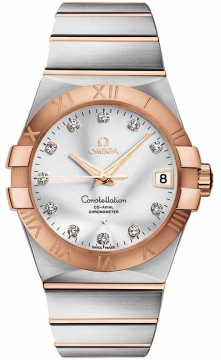 Buy this new Omega Constellation Co-Axial Automatic 38mm 123.20.38.21.52.001 mens watch for the discount price of £7,488.00. UK Retailer.