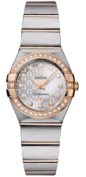 Buy this new Omega Constellation Brushed 24mm 123.25.24.60.52.001 ladies watch for the discount price of £5,032.00. UK Retailer.