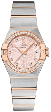 Buy this new Omega Constellation Co-Axial Automatic 27mm 123.25.27.20.57.004 ladies watch for the discount price of £7,166.00. UK Retailer.