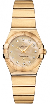 Buy this new Omega Constellation Brushed 24mm 123.50.24.60.57.001 ladies watch for the discount price of £9,273.00. UK Retailer.