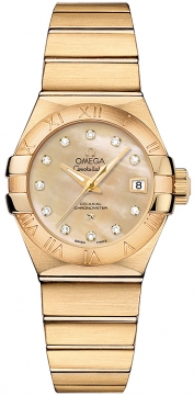 Buy this new Omega Constellation Co-Axial Automatic 27mm 123.50.27.20.57.002 ladies watch for the discount price of £16,008.00. UK Retailer.