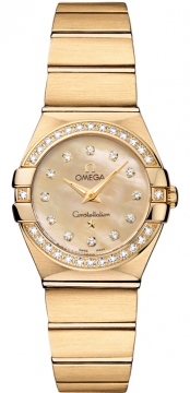 Buy this new Omega Constellation Brushed 24mm 123.55.24.60.57.001 ladies watch for the discount price of £11,102.00. UK Retailer.