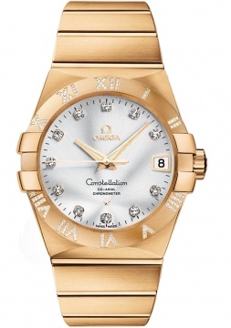 Buy this new Omega Constellation Co-Axial Automatic 38mm 123.55.38.21.52.008 mens watch for the discount price of £26,856.00. UK Retailer.