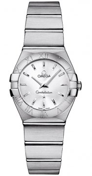 Buy this new Omega Constellation Brushed 24mm 123.10.24.60.02.001 ladies watch for the discount price of £1,872.00. UK Retailer.