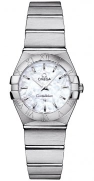 Buy this new Omega Constellation Brushed 24mm 123.10.24.60.05.001 ladies watch for the discount price of £1,822.00. UK Retailer.