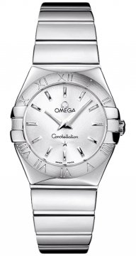 Buy this new Omega Constellation Polished 27mm 123.10.27.60.02.002 ladies watch for the discount price of £1,624.00. UK Retailer.