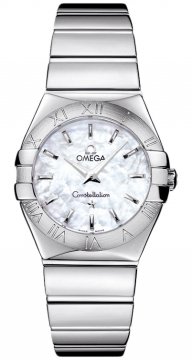 Buy this new Omega Constellation Polished 27mm 123.10.27.60.05.002 ladies watch for the discount price of £2,007.00. UK Retailer.