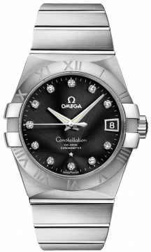 Buy this new Omega Constellation Co-Axial Automatic 38mm 123.10.38.21.51.001 mens watch for the discount price of £5,436.00. UK Retailer.