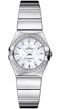 Buy this new Omega Constellation Polished 24mm 123.15.24.60.05.002 ladies watch for the discount price of £3,659.00. UK Retailer.