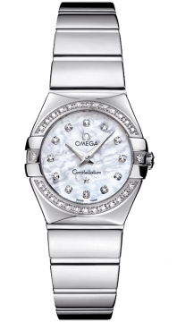 Buy this new Omega Constellation Polished 24mm 123.15.24.60.55.003 ladies watch for the discount price of £4,116.00. UK Retailer.