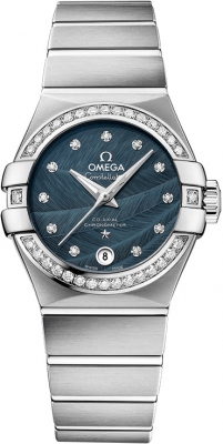 Buy this new Omega Constellation Co-Axial Automatic 27mm 123.15.27.20.53.001 ladies watch for the discount price of £6,480.00. UK Retailer.