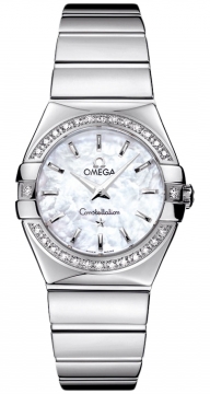 Buy this new Omega Constellation Polished 27mm 123.15.27.60.05.002 ladies watch for the discount price of £4,392.00. UK Retailer.